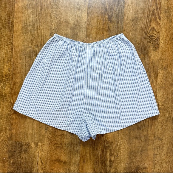 Vtg Y2K Florida Gators Boxer Shorts Sz S/M Blue White Stripe Plaid - Picture 2 of 9